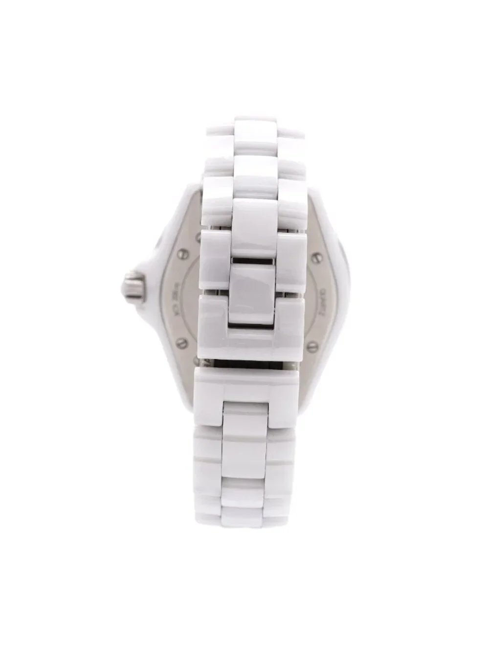 Chanel Diamond White Dial Watch